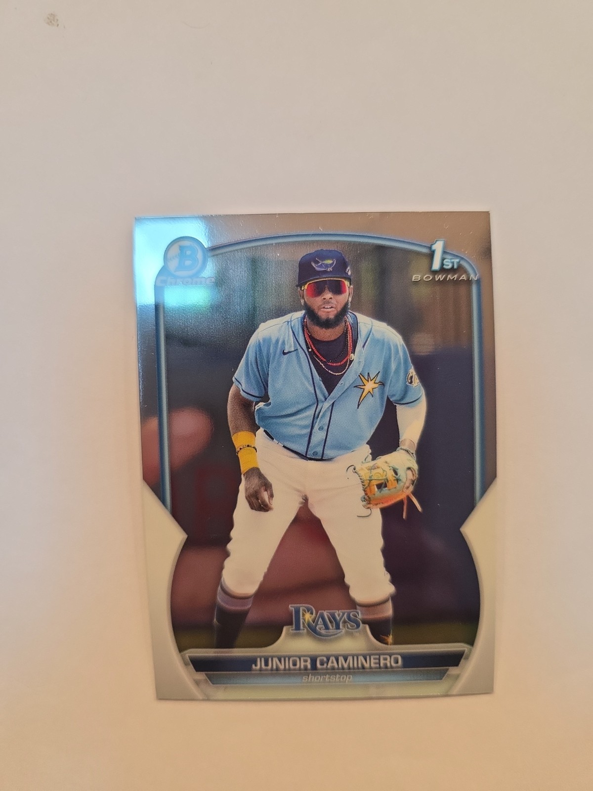 2023 Bowman Chrome Junior Caminero 1st Bowman #BCP-61 Rays 2023 Bowman Chrome Junior Caminero 1st Bowman #BCP-61 Rays
