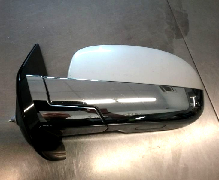 2007-2008 Cadillac Escalade Left Driver LH Side View Mirror Door Power White Oem