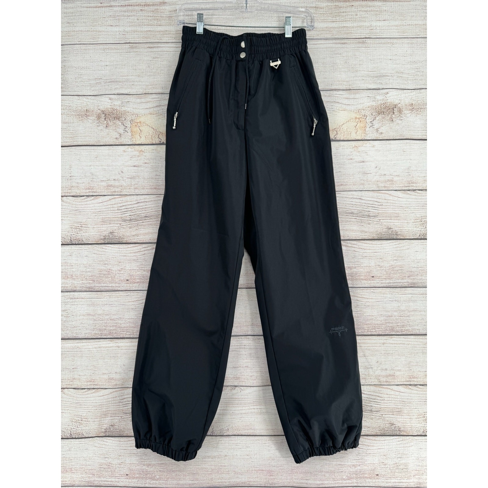 Vintage FERA Skiwear Softshell Ski Snow Pants Womens 12 Black Outerwear Vintage FERA Skiwear Softshell Ski Snow Pants Womens 12 Black Outerwear