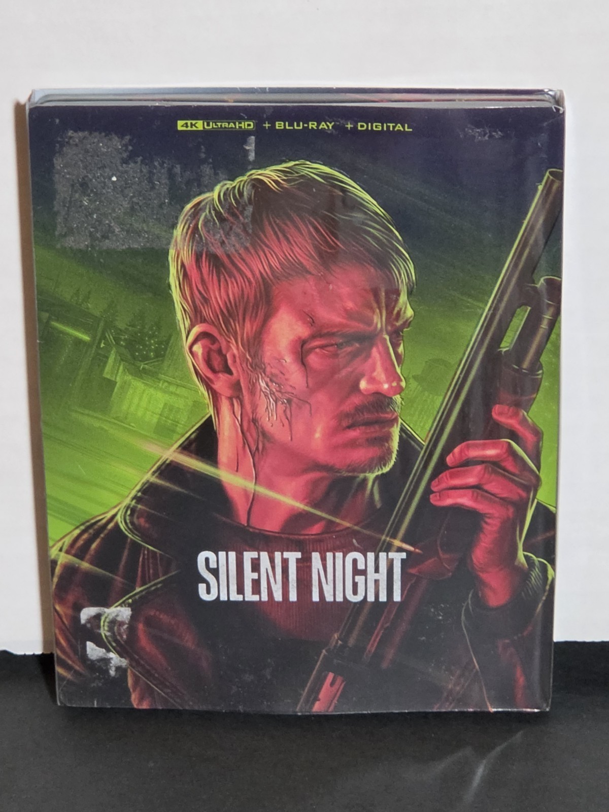 Silent Night (Steelbook) (Blu-Ray) OPEN BOX NO DIGITAL COPY Silent Night (Steelbook) (Blu-Ray) OPEN BOX NO DIGITAL COPY