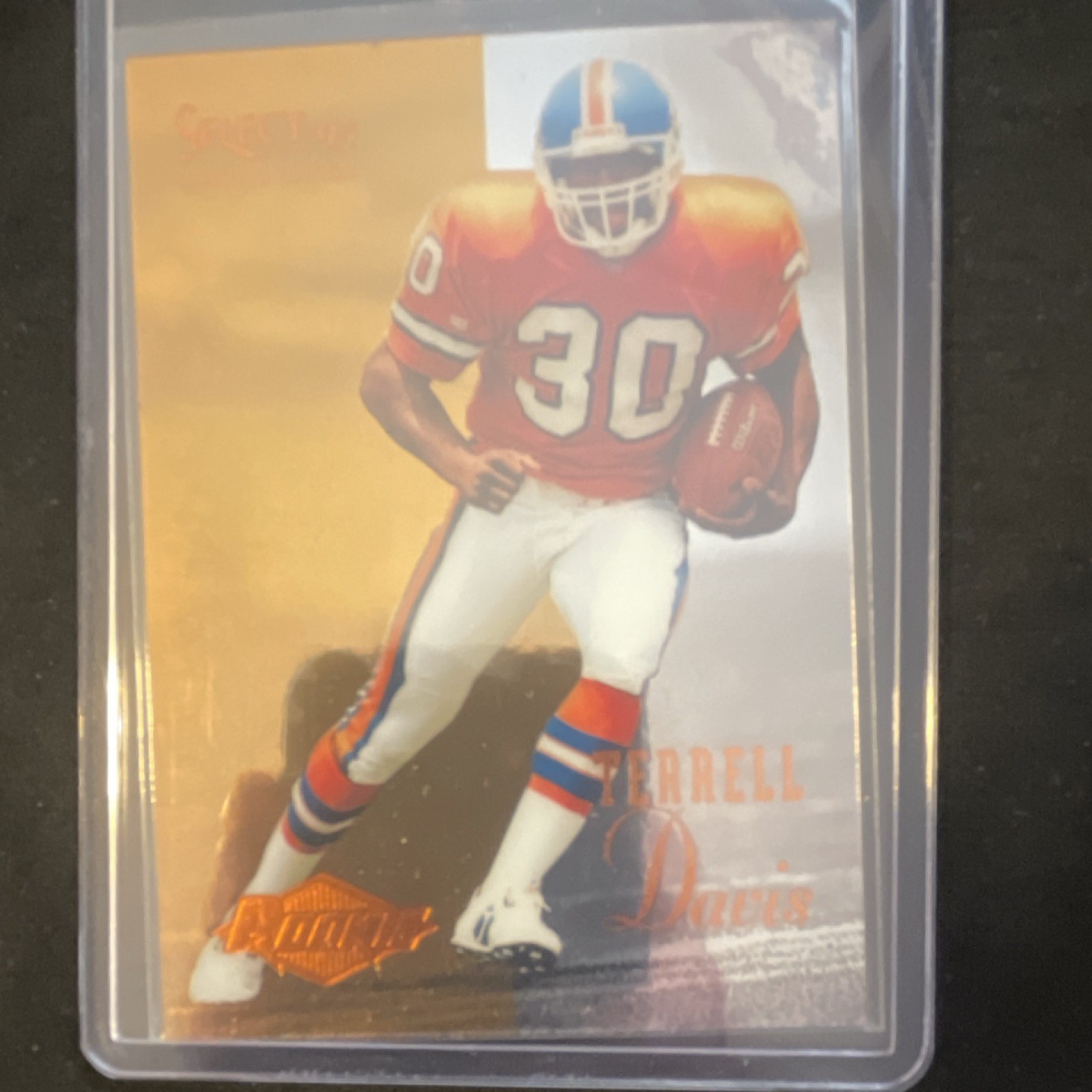 Pinnacle 1995 Select Certified Edition Terrell Davis Rookie #126 Broncos Pinnacle 1995 Select Certified Edition Terrell Davis Rookie #126 Broncos