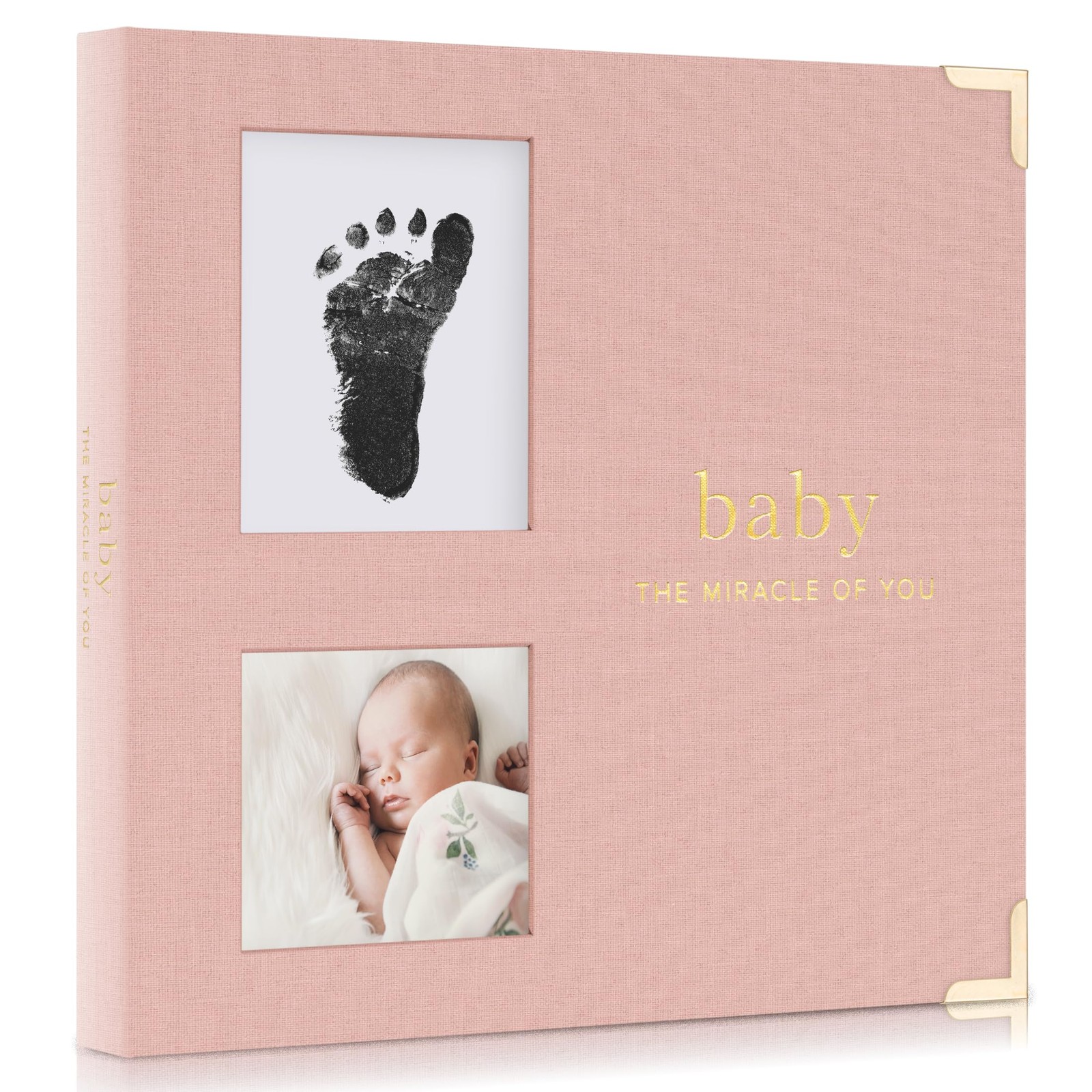 Keepsake Baby Memory Book for Boys and Girls – Timeless First 5 Year Baby Book