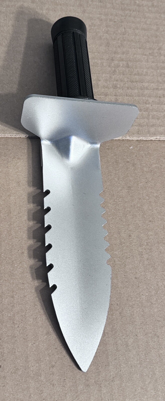 Stainless Steel Digger Serrated Digging Tool with Sheath - Metal detecting Knife