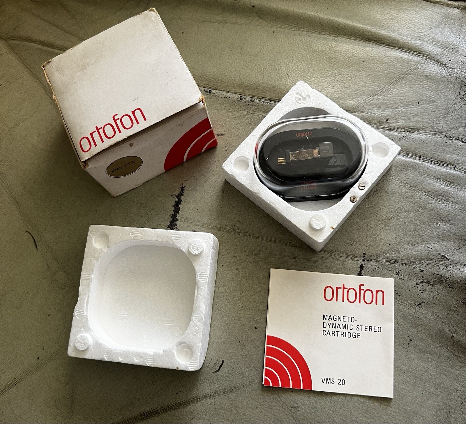 NEW - Ortofon VMS 20 S Stereo Turntable Phono Cartridge NEW - Ortofon VMS 20 S Stereo Turntable Phono Cartridge