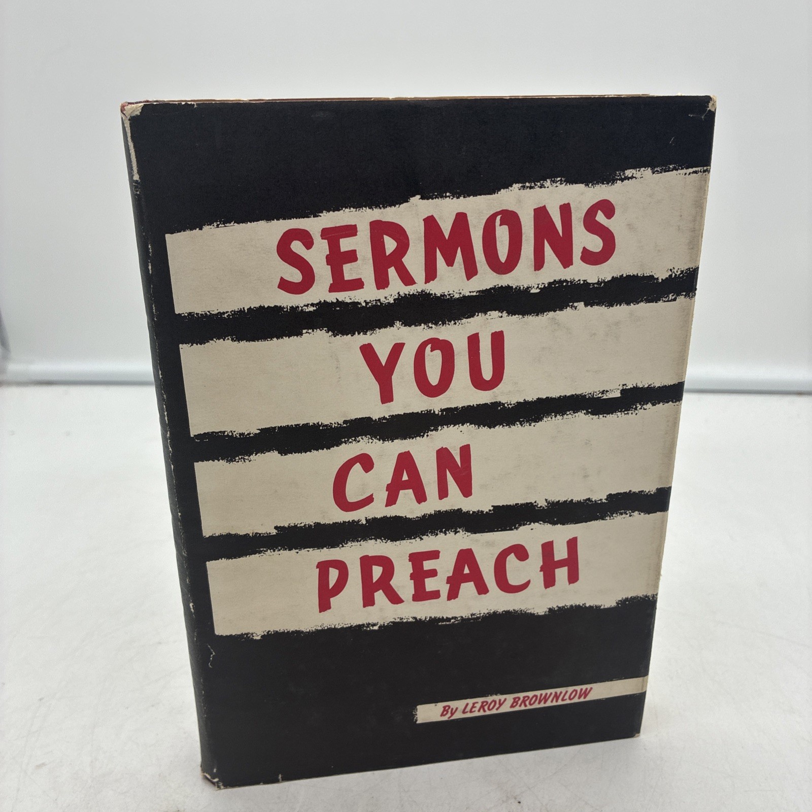 Sermons You Can Preach by Leroy Brownlow Hardcover DJ 1958 First Edition Sermons You Can Preach by Leroy Brownlow Hardcover DJ 1958 First Edition