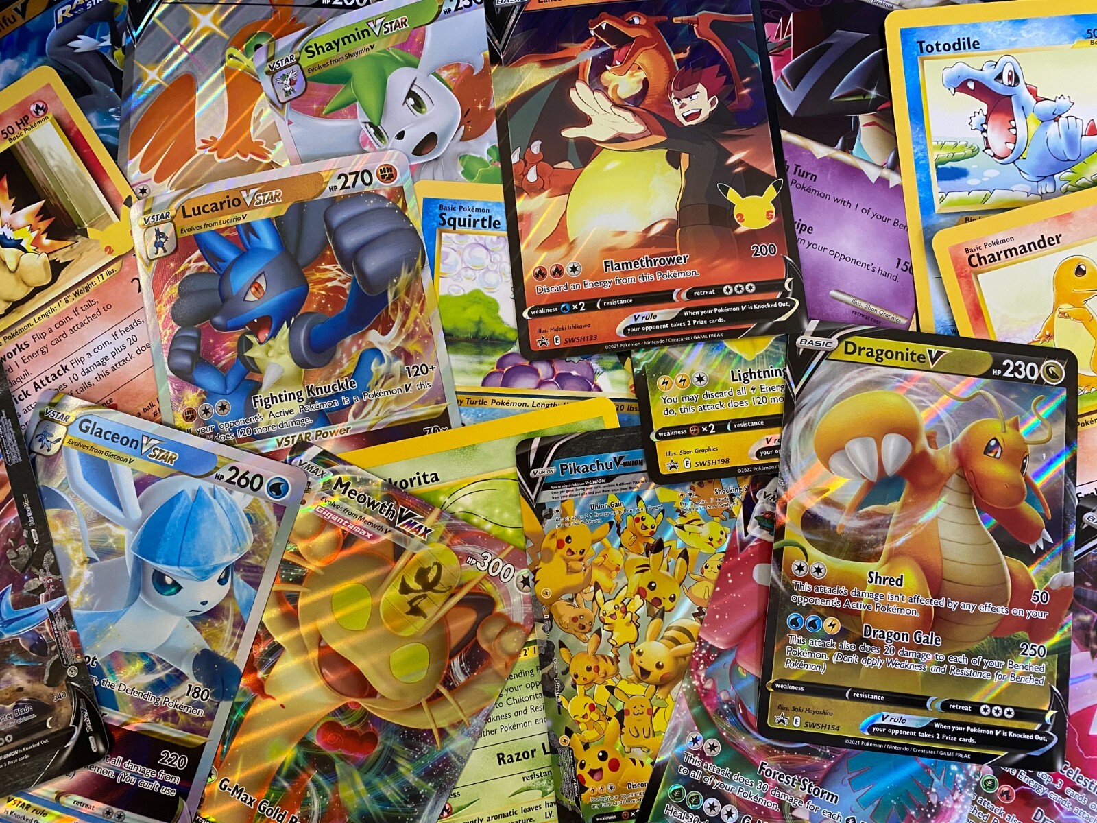 Collector\'s Cache SPECIAL -- 10 JUMBO Pokemon Cards BULK COLLECTION LOT