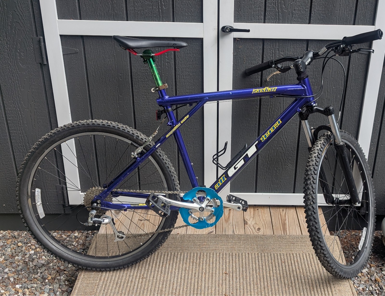 Vintage GT All Terra ZASKAR  Original 1994 Blue, Yellow and Much Sought After