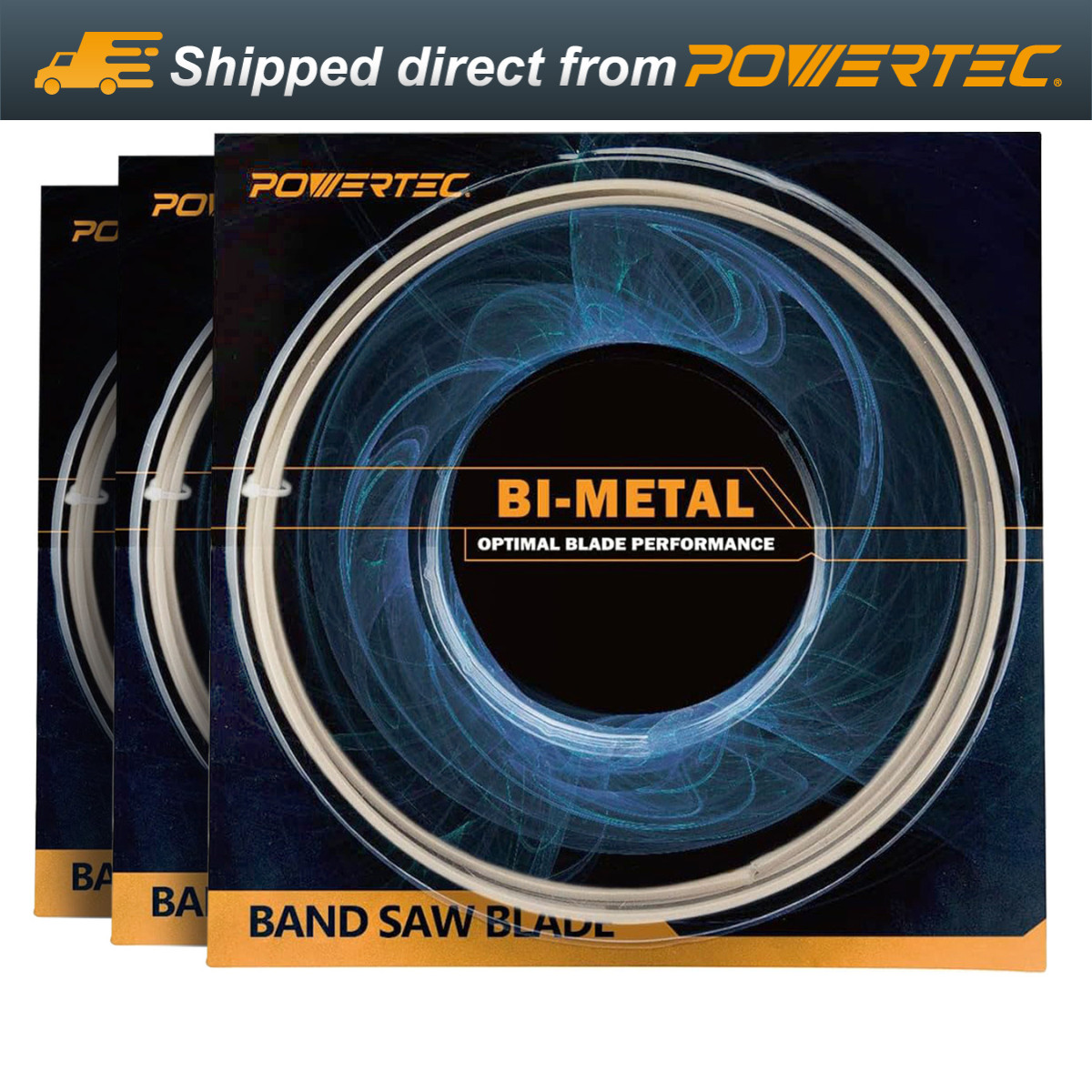POWERTEC 13521-P3?Bi-Metal Bandsaw Blade 32-7/8\