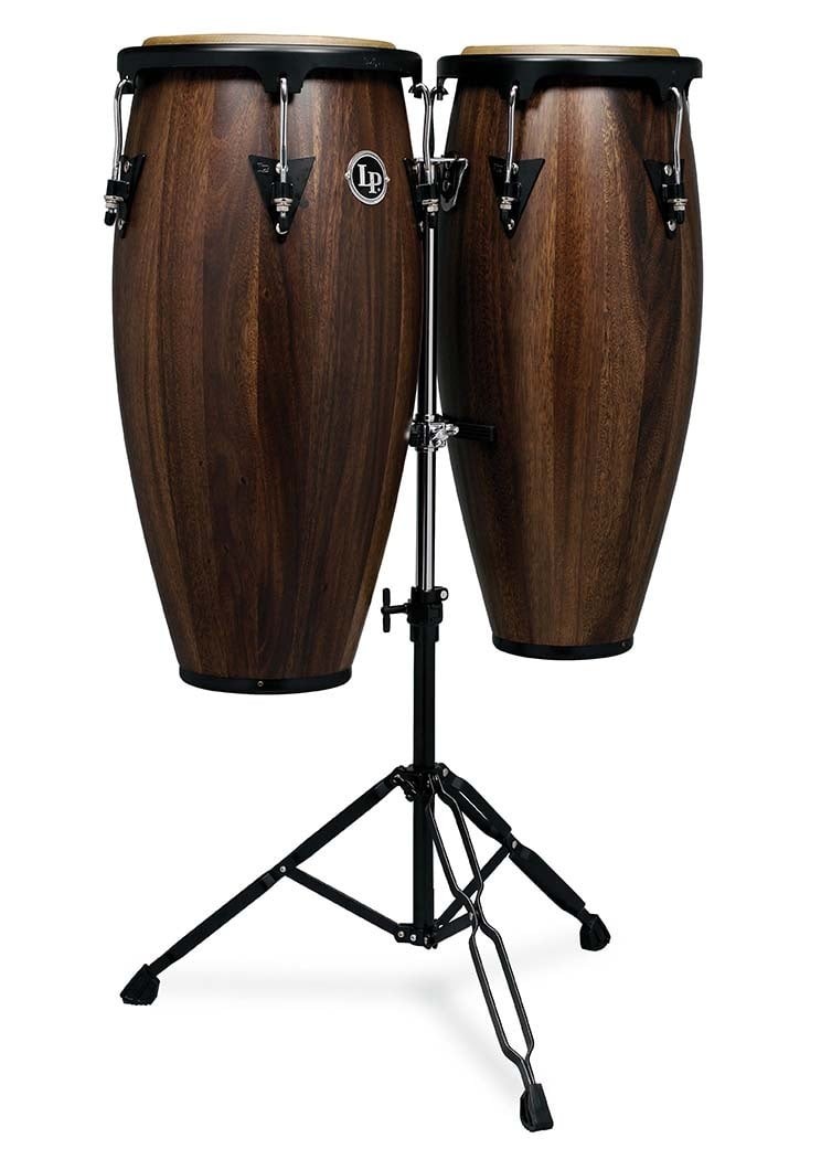 LP Aspire 10-inch and 11-inch Conga Set with Double Stand - Jamjuree LP Aspire 10-inch and 11-inch Conga Set with Double Stand - Jamjuree