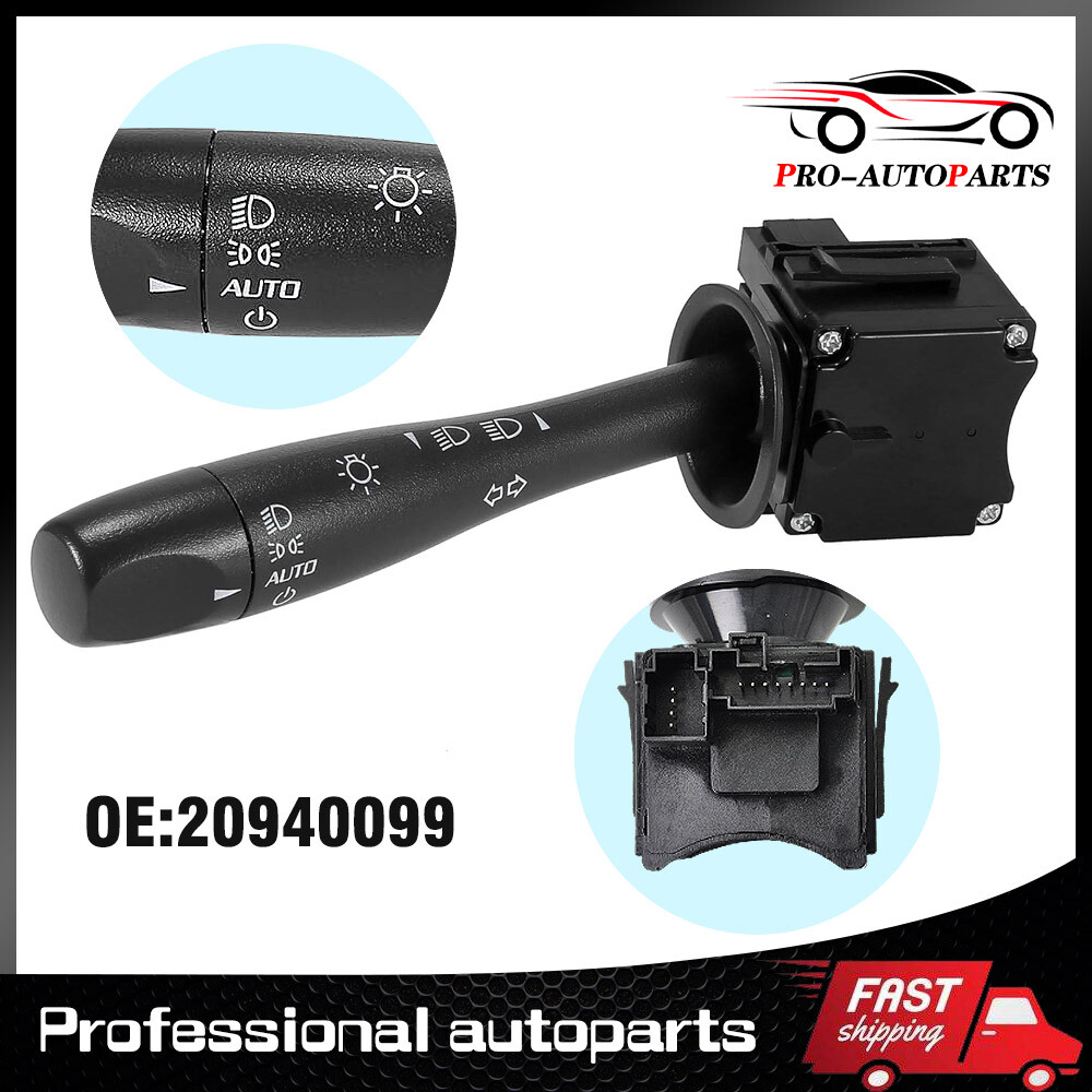 Fit 2007-2009 Chevrolet Equinox 06-11 HHR High Quality Turn Signal Switch BLACK