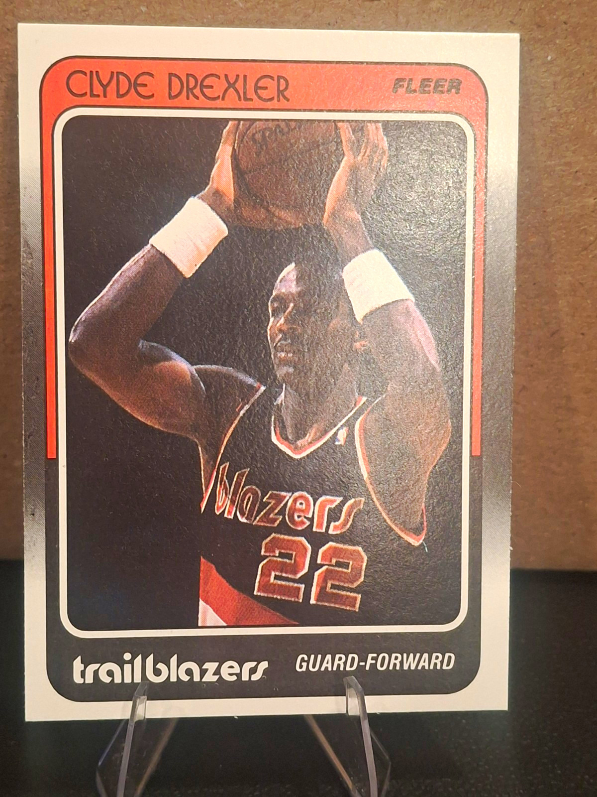 Fleer 1988-89 Clyde Drexler #92 HOF Fleer 1988-89 Clyde Drexler #92 HOF
