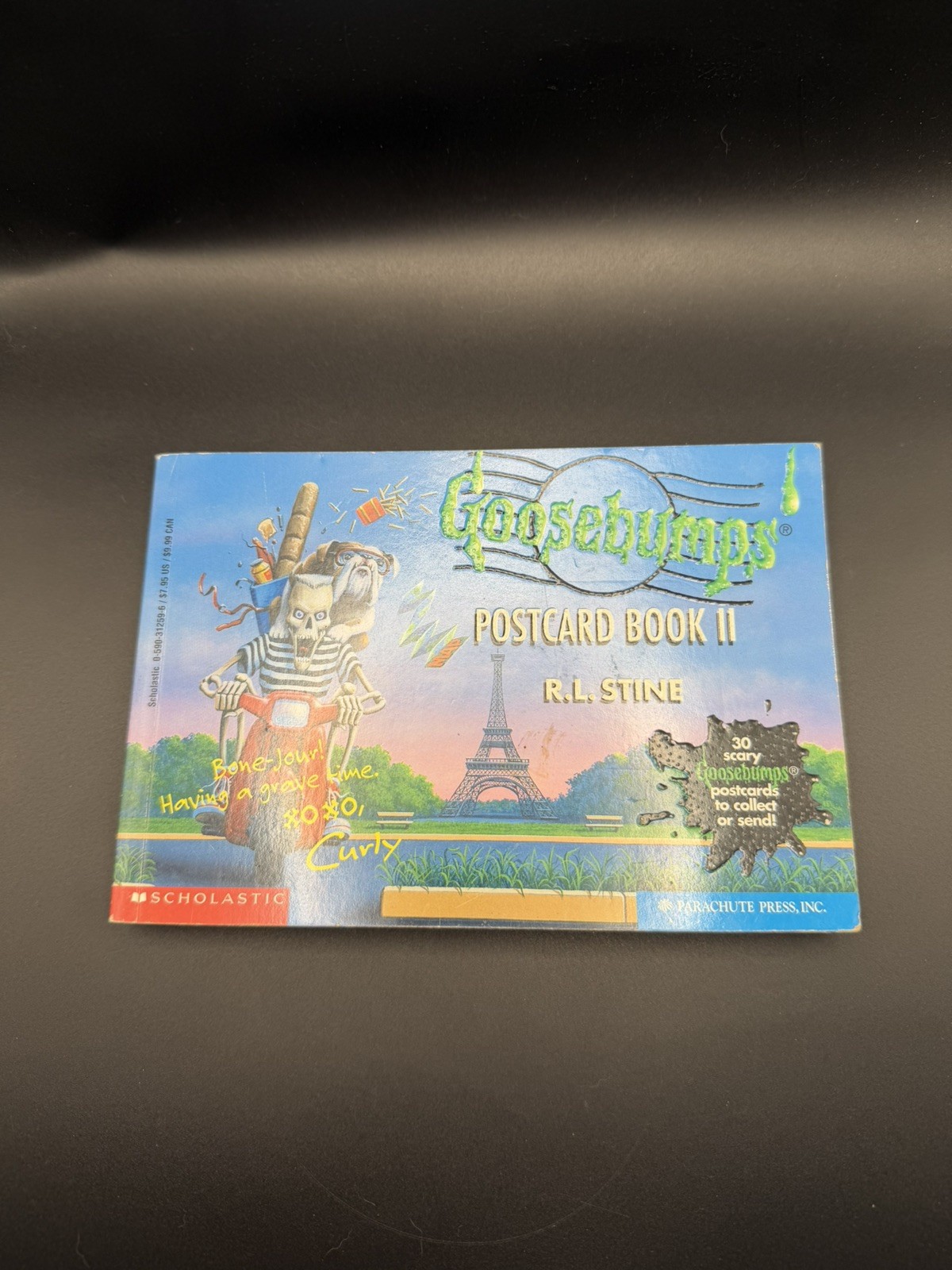 R.L Stine Goosebumps Volume 2 Postcard Booklet 