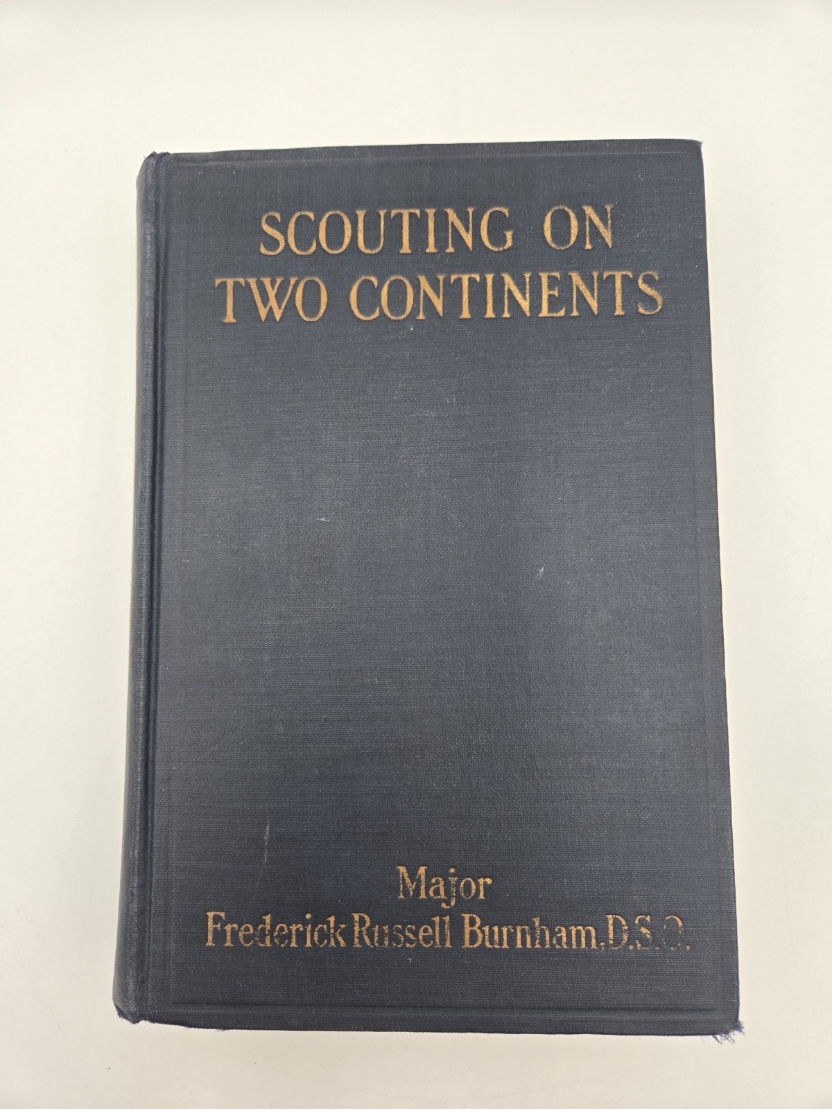 Scouting on Two Continents 1928 Major F R Burnham Doubleday Hardcover BSA