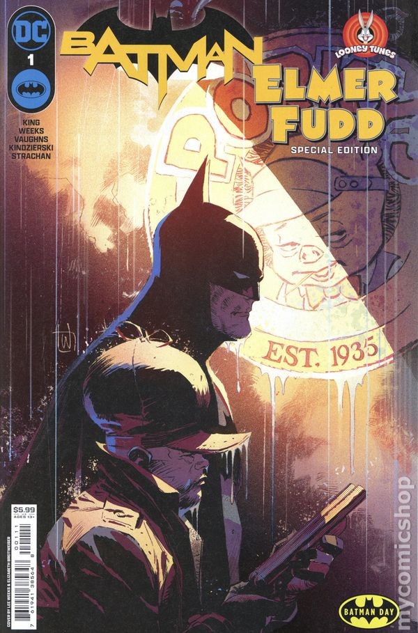 Batman Elmer Fudd Special Batman Day 1A NM 2024 Stock Image
