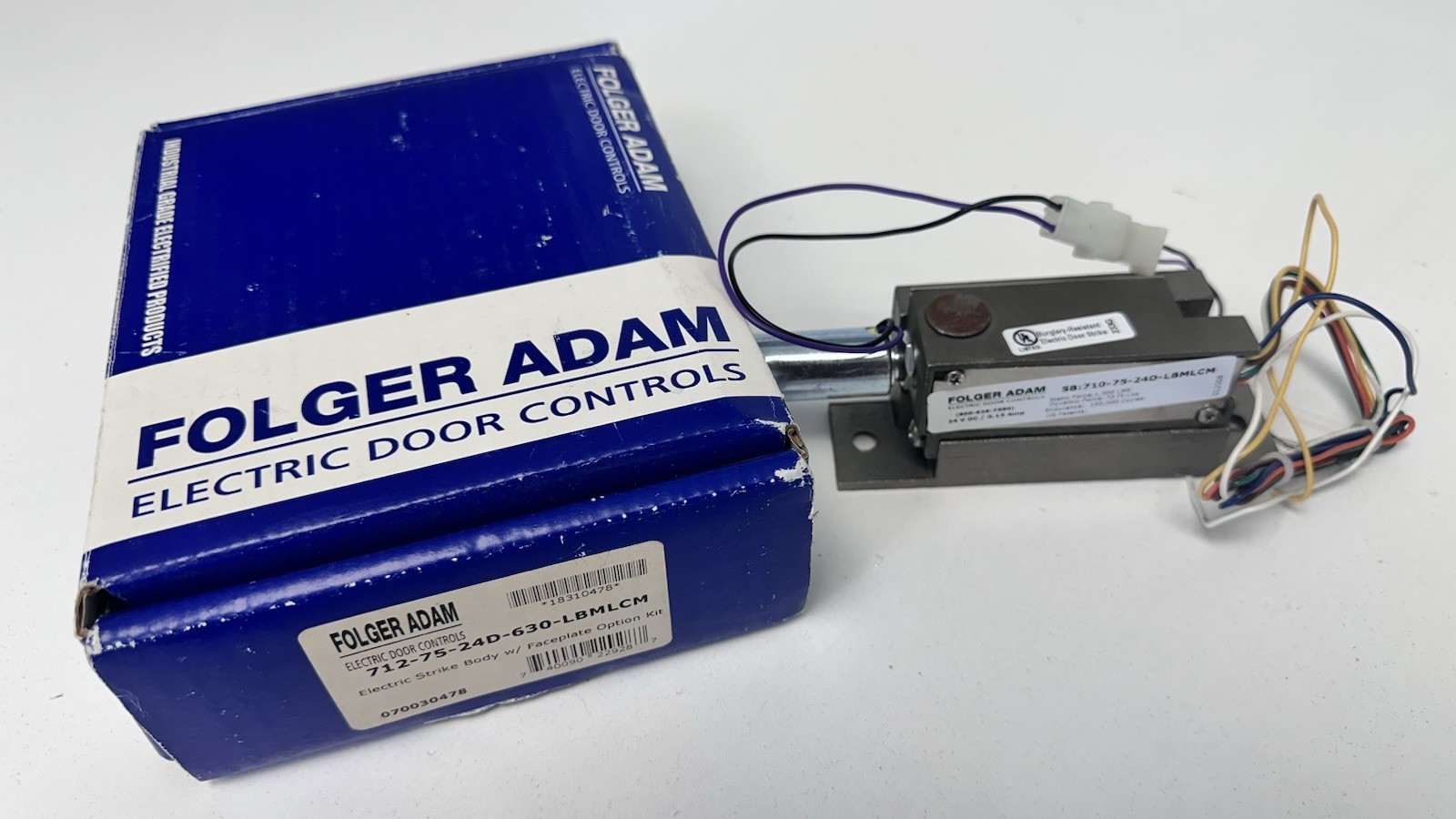 FOLGER ADAM 712-75-24D-630-LBMLCM ELECTRIC STRIKE FOLGER ADAM 712-75-24D-630-LBMLCM ELECTRIC STRIKE