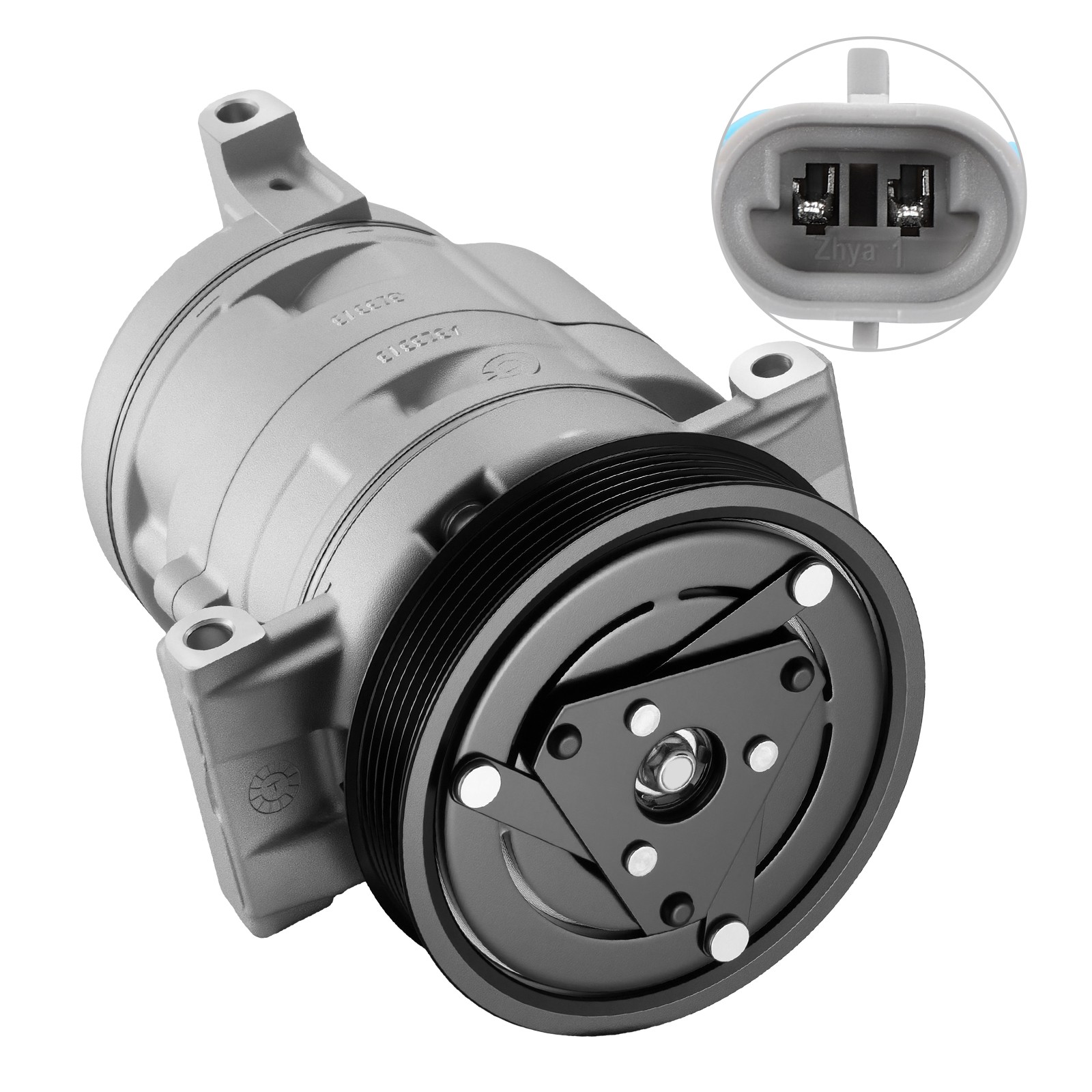 6x AC Compressor w/ Clutch & 6 Groove Pulley 10S15 For Chevrolet Sonic 1.8L 2012 6x AC Compressor w/ Clutch & 6 Groove Pulley 10S15 For Chevrolet Sonic 1.8L 2012