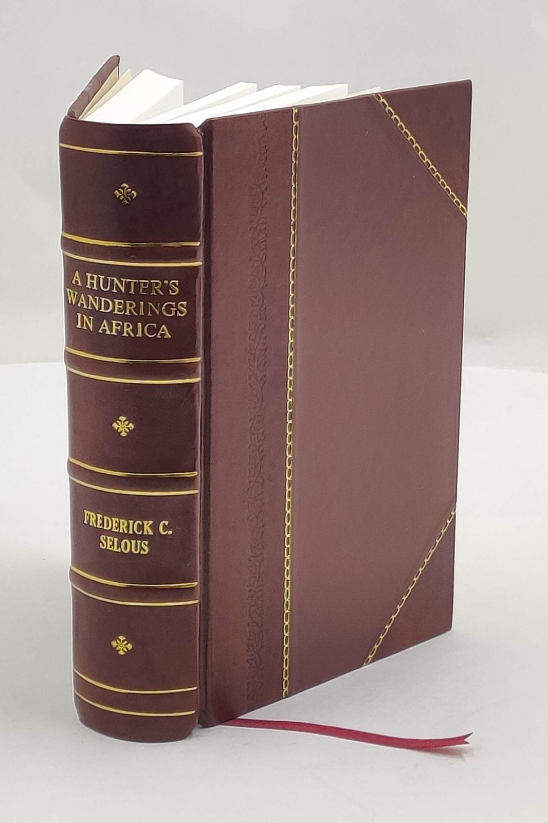A hunter\'s wanderings in Africa : being a narrative of nine ye [Leather Crafted]