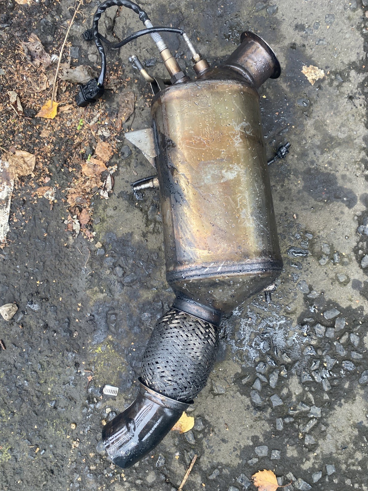 BMW F30 3 Series 2013 320d Diesel Particular Filter (DPF) EMPTY Genuine BMW Part BMW F30 3 Series 2013 320d Diesel Particular Filter (DPF) EMPTY Genuine BMW Part