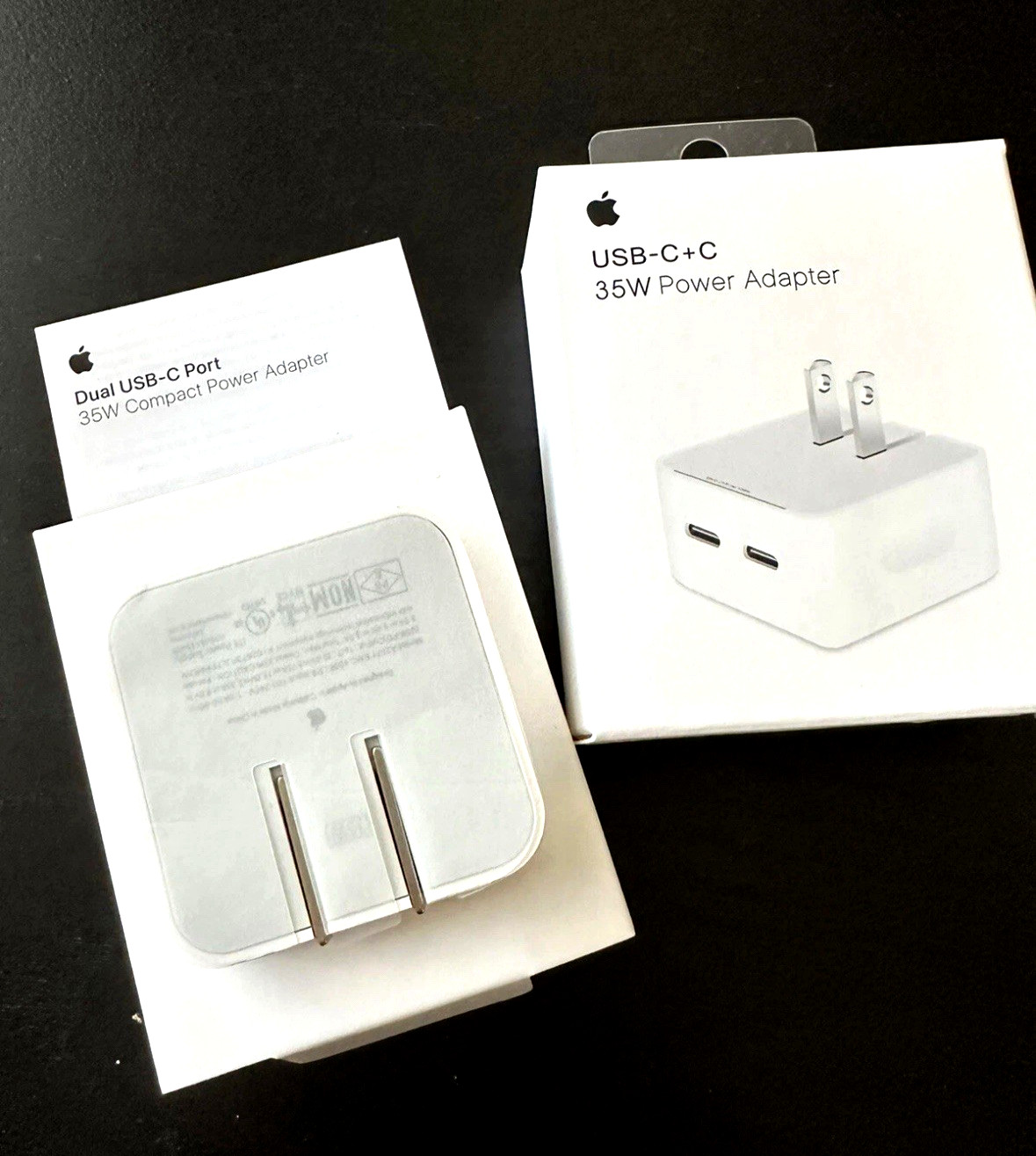New Apple 35W Dynamic Power Adapter with dual type c New Apple 35W Dynamic Power Adapter with dual type c