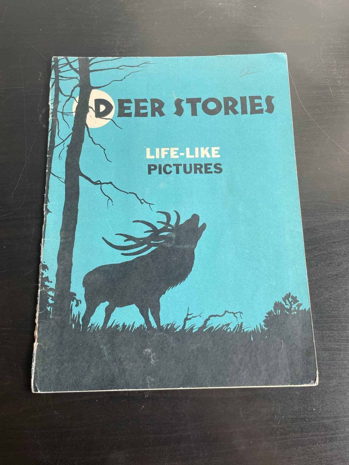 Vintage 1936 DEER STORIES Martha King Childrens Book 3D Pictures Ortho-Scope EUC