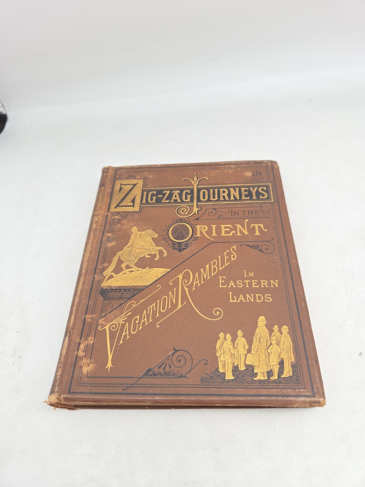 1883 Zig-Zag Journeys Orient Vacation Rambles Eastern Lands Hezekiah Butterworth