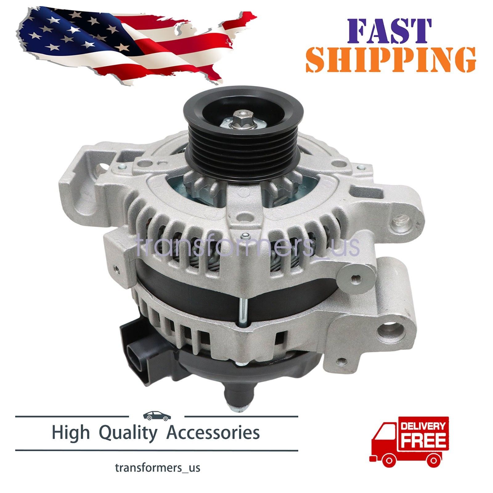 Alternator 140A 12V For Cadillac CTS V6 3.0L 3.6L 2010-2014 23480514