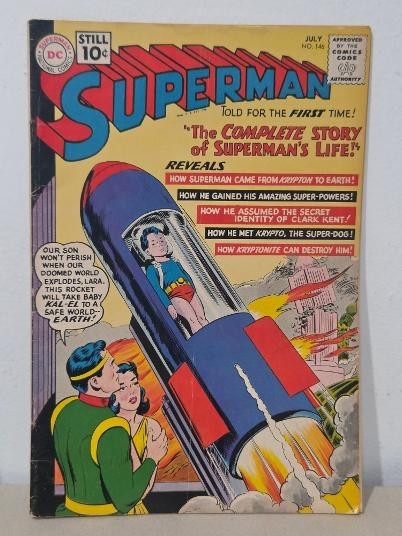 Superman #146 (DC Comics July 1961)