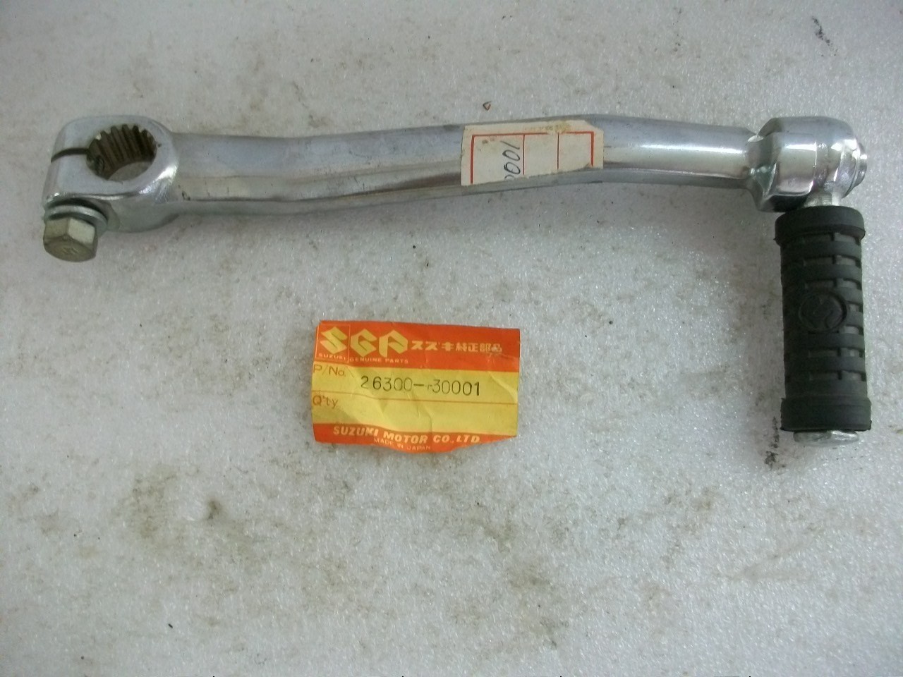 NOS New 1971-1976 Suzuki TS250 TS 250 Savage Kickstart Lever Kicker Pedal NOS New 1971-1976 Suzuki TS250 TS 250 Savage Kickstart Lever Kicker Pedal