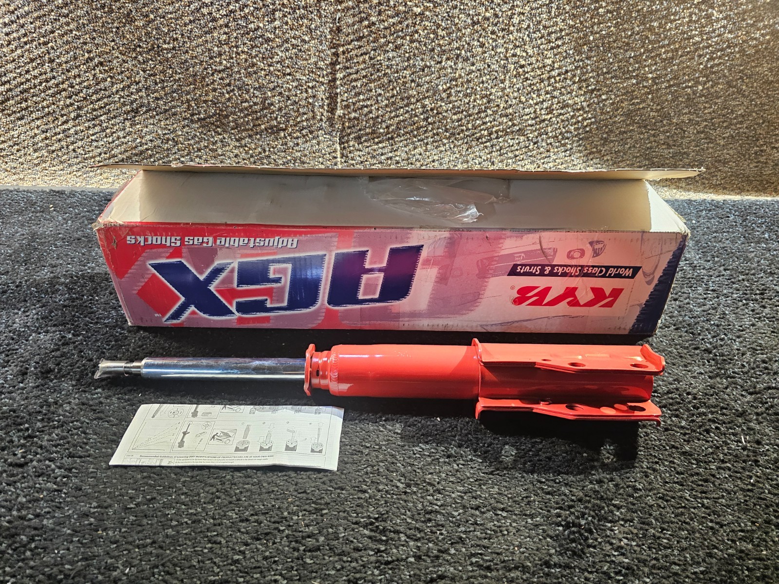 KYB 735001 Adjustable Gas Shock and Strut for 1982-1992 Camaro, Firebird