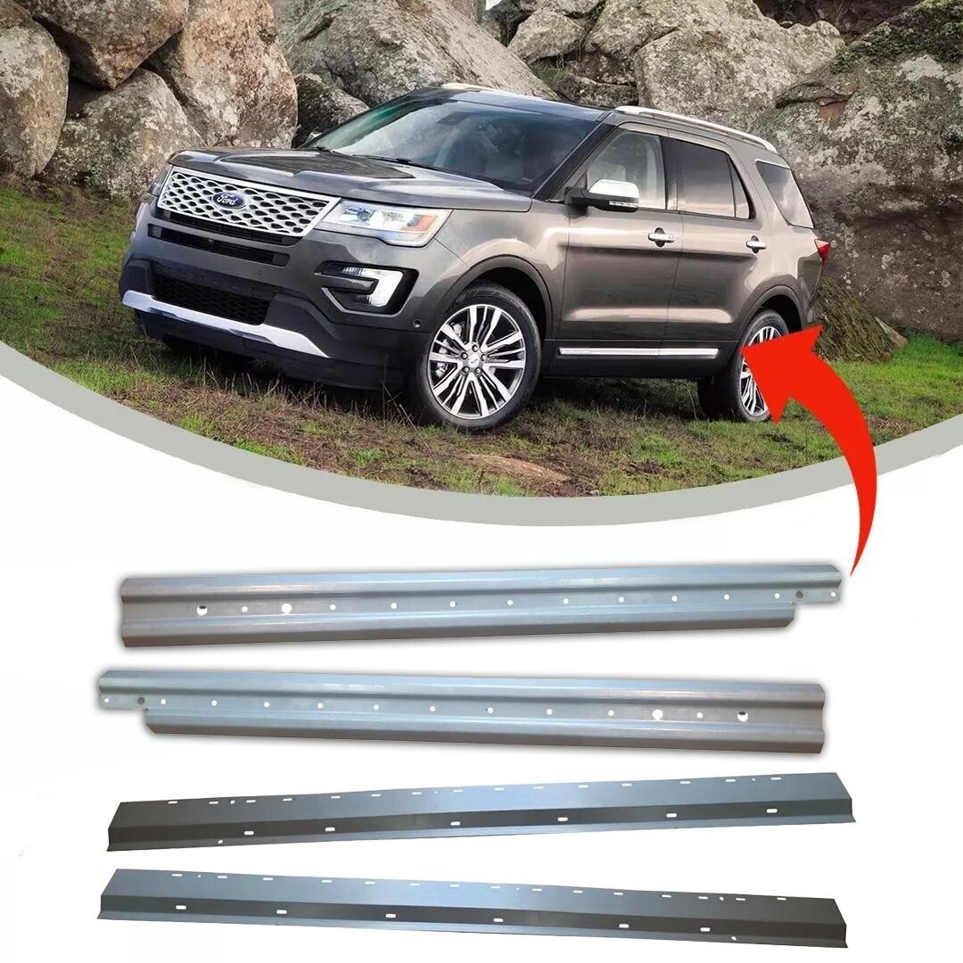 Inner and Outer Rocker Panels Fits Ford Explorer 2011-2019 4Pc. Kit Inner and Outer Rocker Panels Fits Ford Explorer 2011-2019 4Pc. Kit