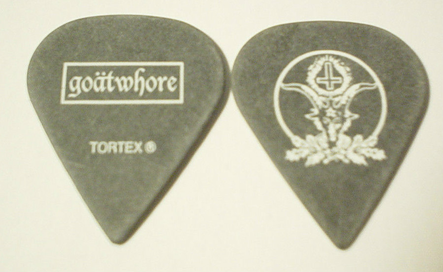 GOATWHORE Metal Band 2008 Concert Tour GUITAR PICK From Exodus Tour Goat Whore