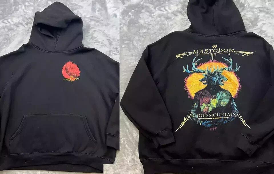Mastodon Blood Mountain Album Band Collection S to 5XL Hoodie MO596 Mastodon Blood Mountain Album Band Collection S to 5XL Hoodie MO596