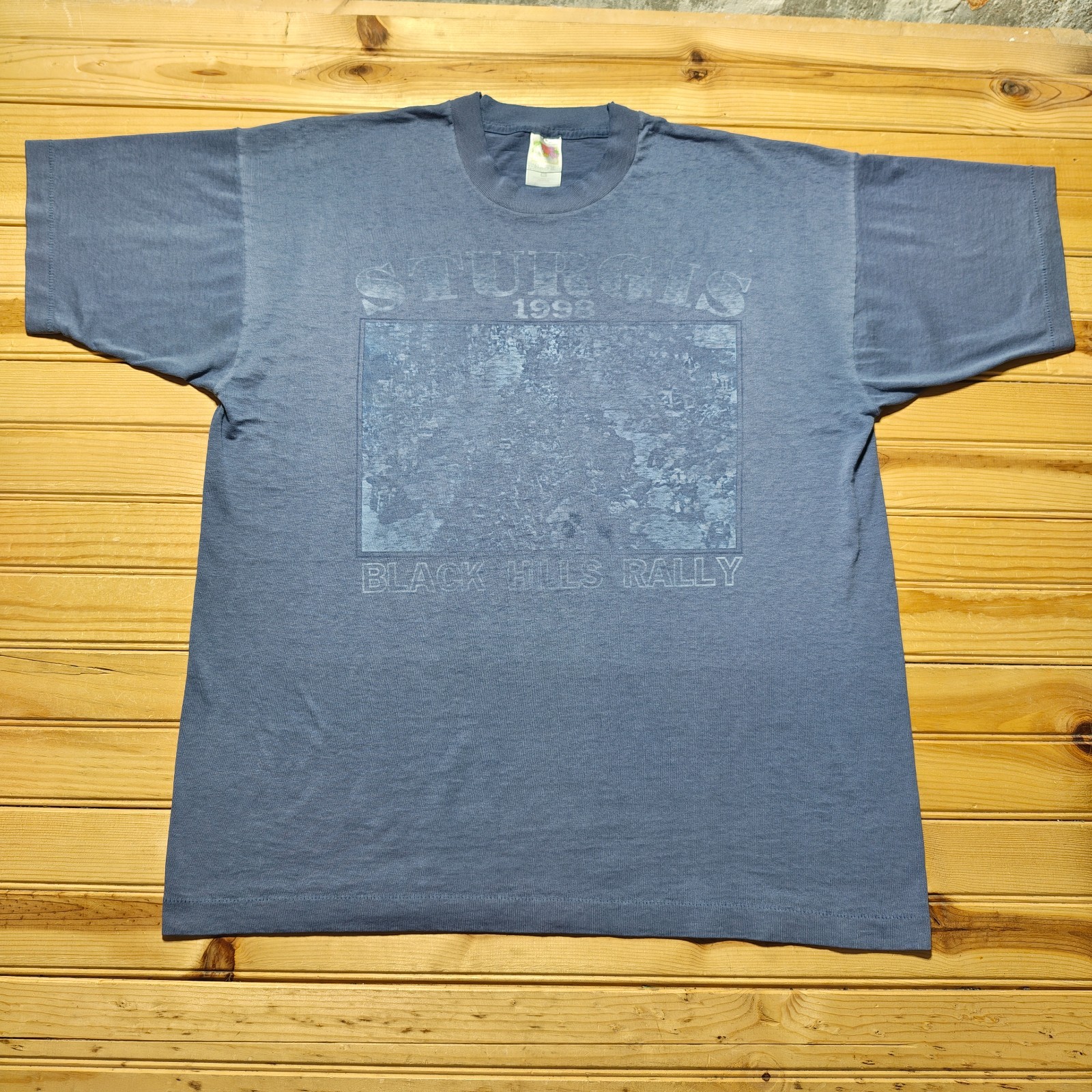 Vintage 1998 Sturgis Black Hills Rally 53rd Annual Motorcycle Biker T-Shirt - XL