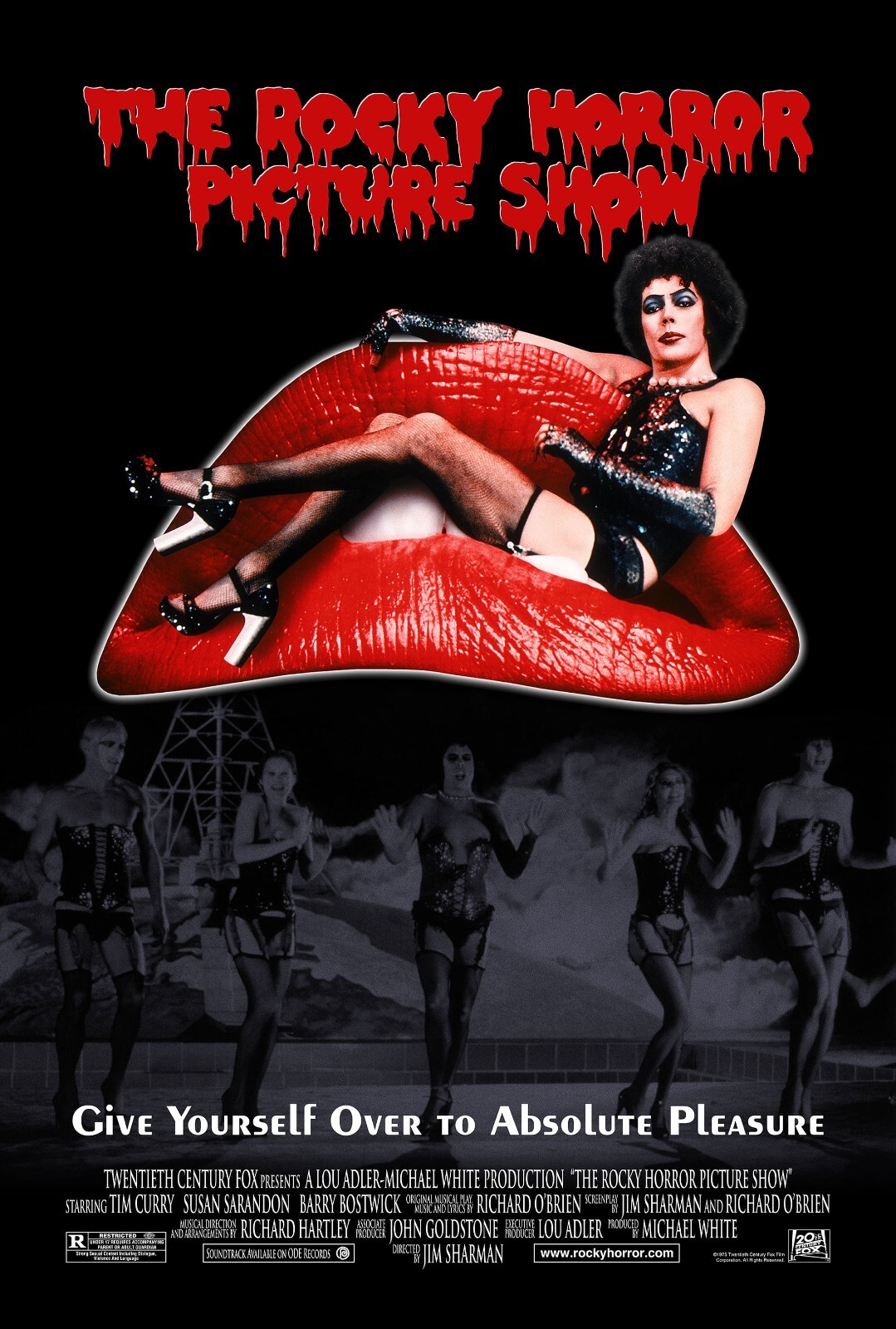 1975 The Rocky Horror Picture Show Movie Poster 11X17 Dr Frank n Furter Janet 🍿