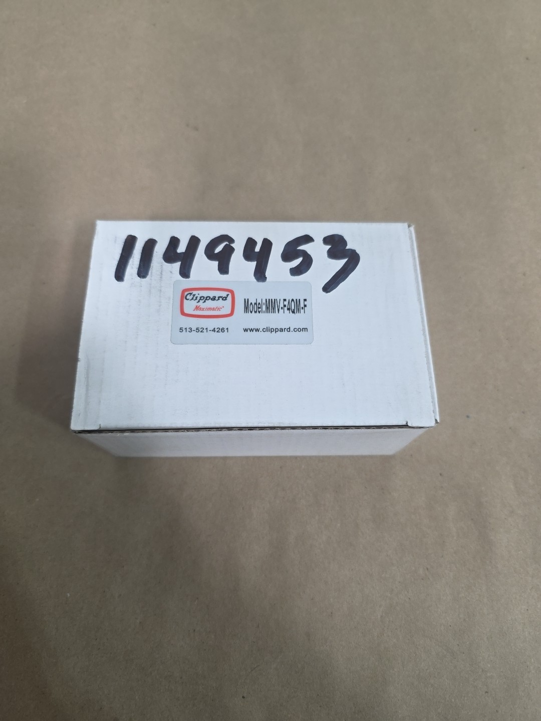 Clippard MMV-F4QM-F 4-Way Foot Pedal Valve Clippard MMV-F4QM-F 4-Way Foot Pedal Valve