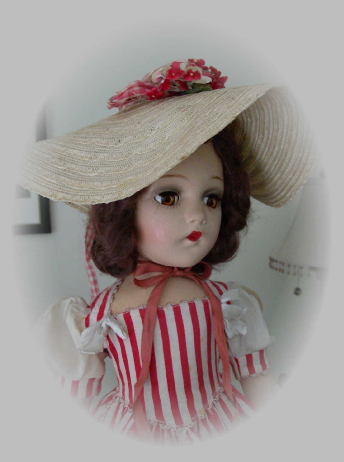 Vintage Madame Alexander Composition Rare Portrait Southern Girl 20