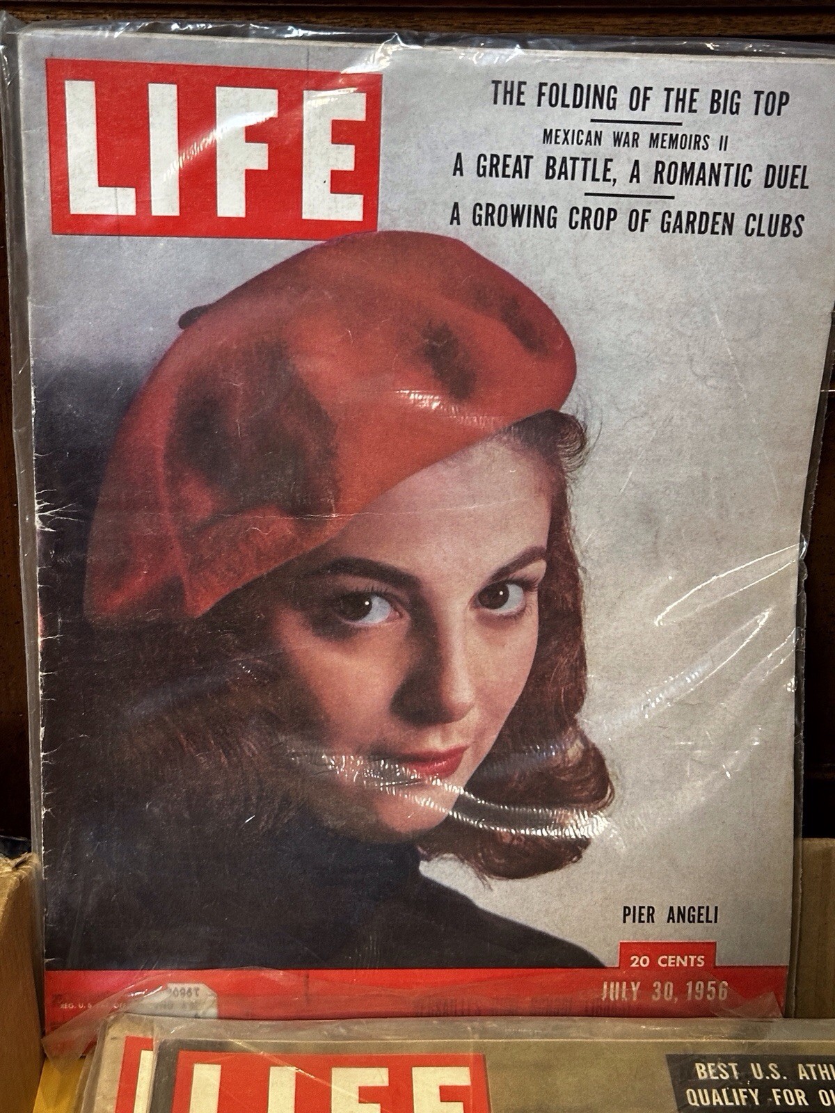Life Magazine , July 30, 1956 , Pier Angeli Front Cover, Great Ads