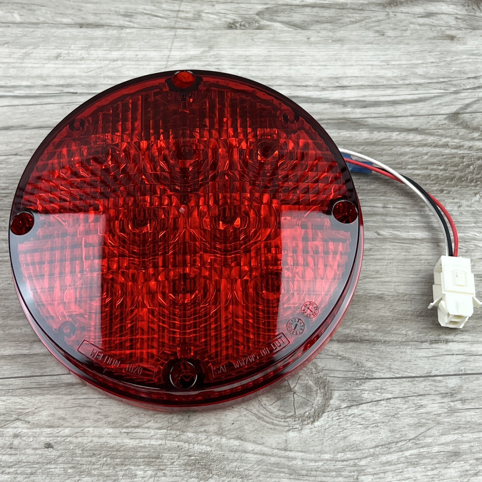 Weldon 1020-9290-10 Red LED Warning Strobe Light 7
