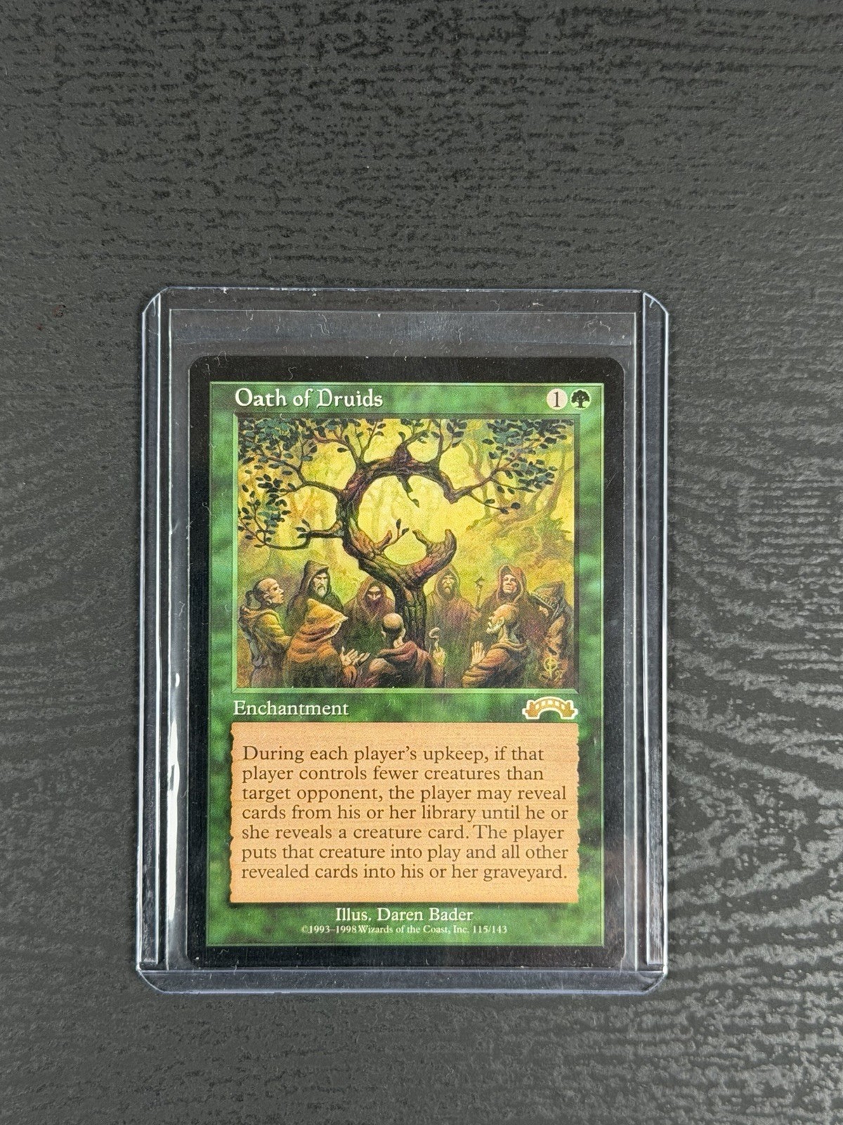 Oath of Druids- Exodus (EXO)- MTG Oath of Druids- Exodus (EXO)- MTG