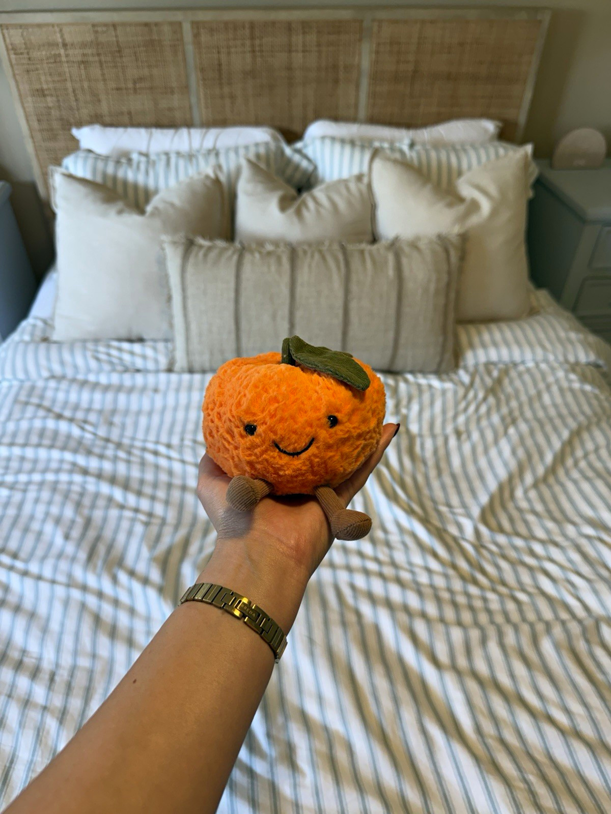 Jellycat Amuseables Clementine Orange Plush Small Authentic NWT