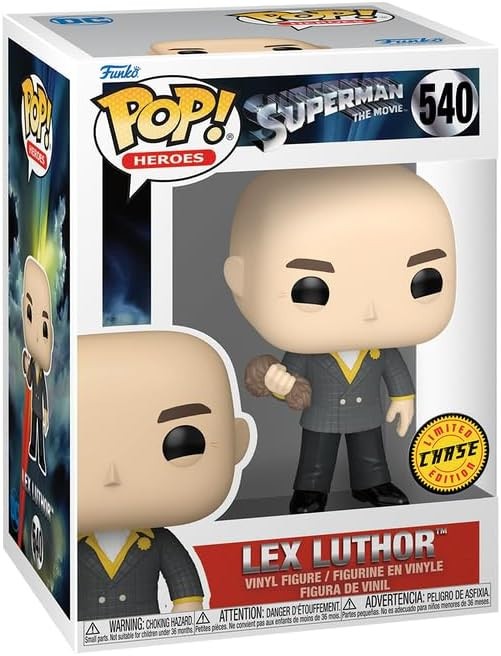 Funko Pop Vinyl: DC Universe - Lex Luthor (Chase) #540 With Pop Protector Funko Pop Vinyl: DC Universe - Lex Luthor (Chase) #540 With Pop Protector
