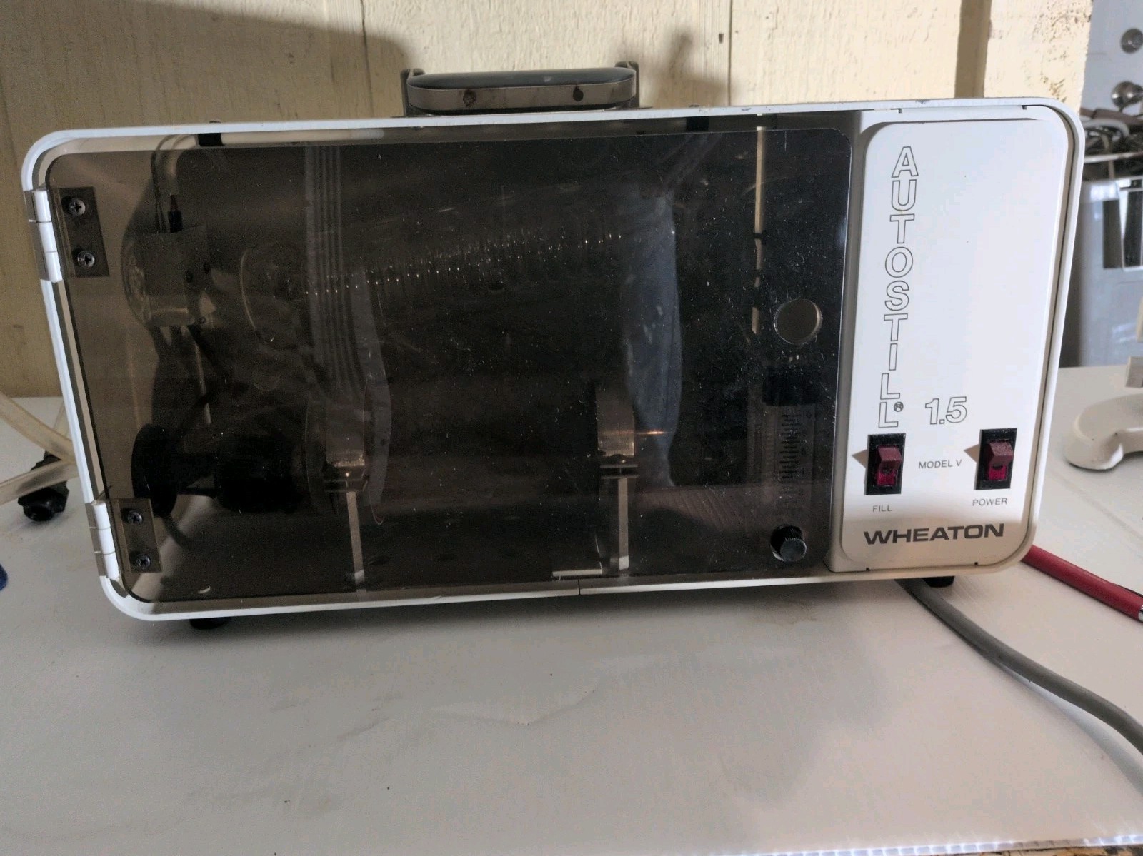 WHEATHON AUTOSTILL 1.5 QUARTZ AUTOMATIC PURE WATER DISTILLER LAB USE - 110V