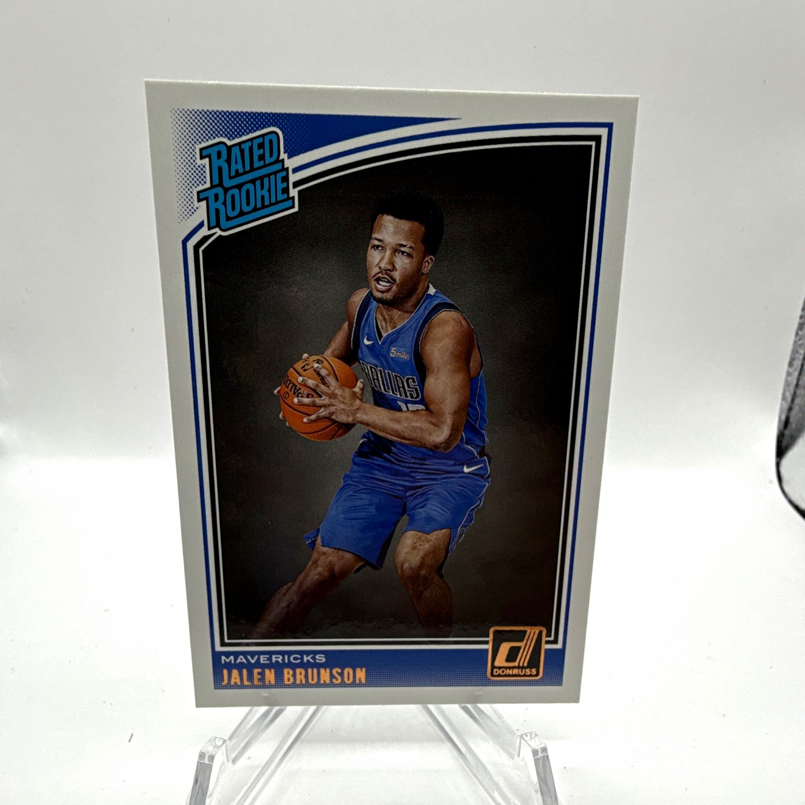 Panini 2018-19 Donruss Jalen Brunson Rated Rookie RC #179 Mavericks NBA Panini 2018-19 Donruss Jalen Brunson Rated Rookie RC #179 Mavericks NBA