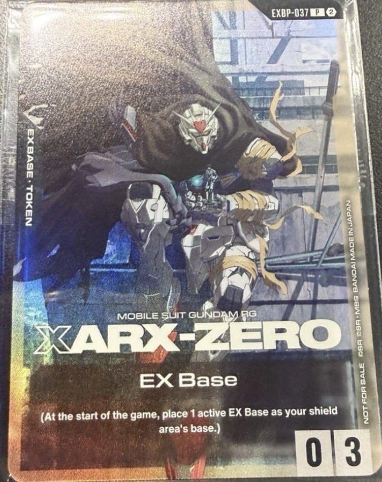 NYCC 2026 EX Base EXBP-037 Gundam SEALED Promo ENGLISH Gundam Card Game NYCC 2026 EX Base EXBP-037 Gundam SEALED Promo ENGLISH Gundam Card Game