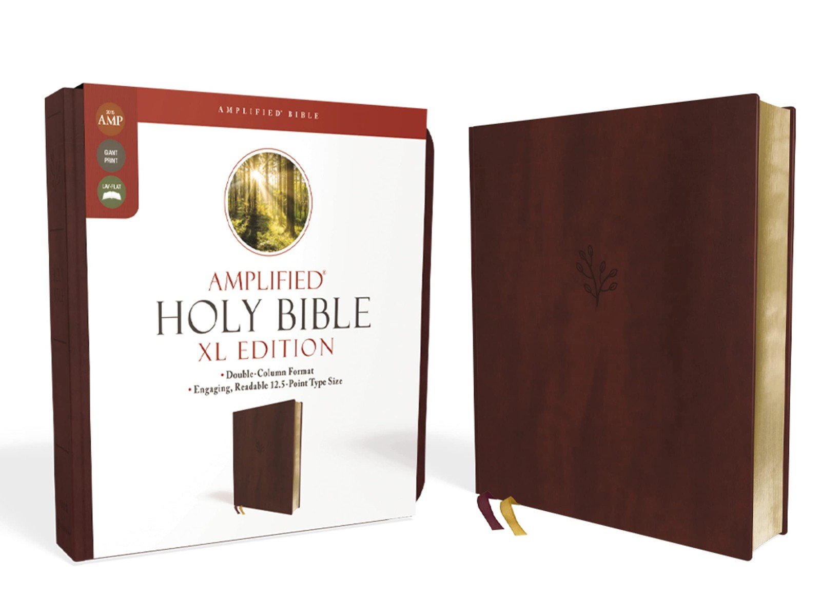 Amplified Holy Bible, Xl Edition--Soft Leather-Look, Burgundy Amplified Holy Bible, Xl Edition--Soft Leather-Look, Burgundy