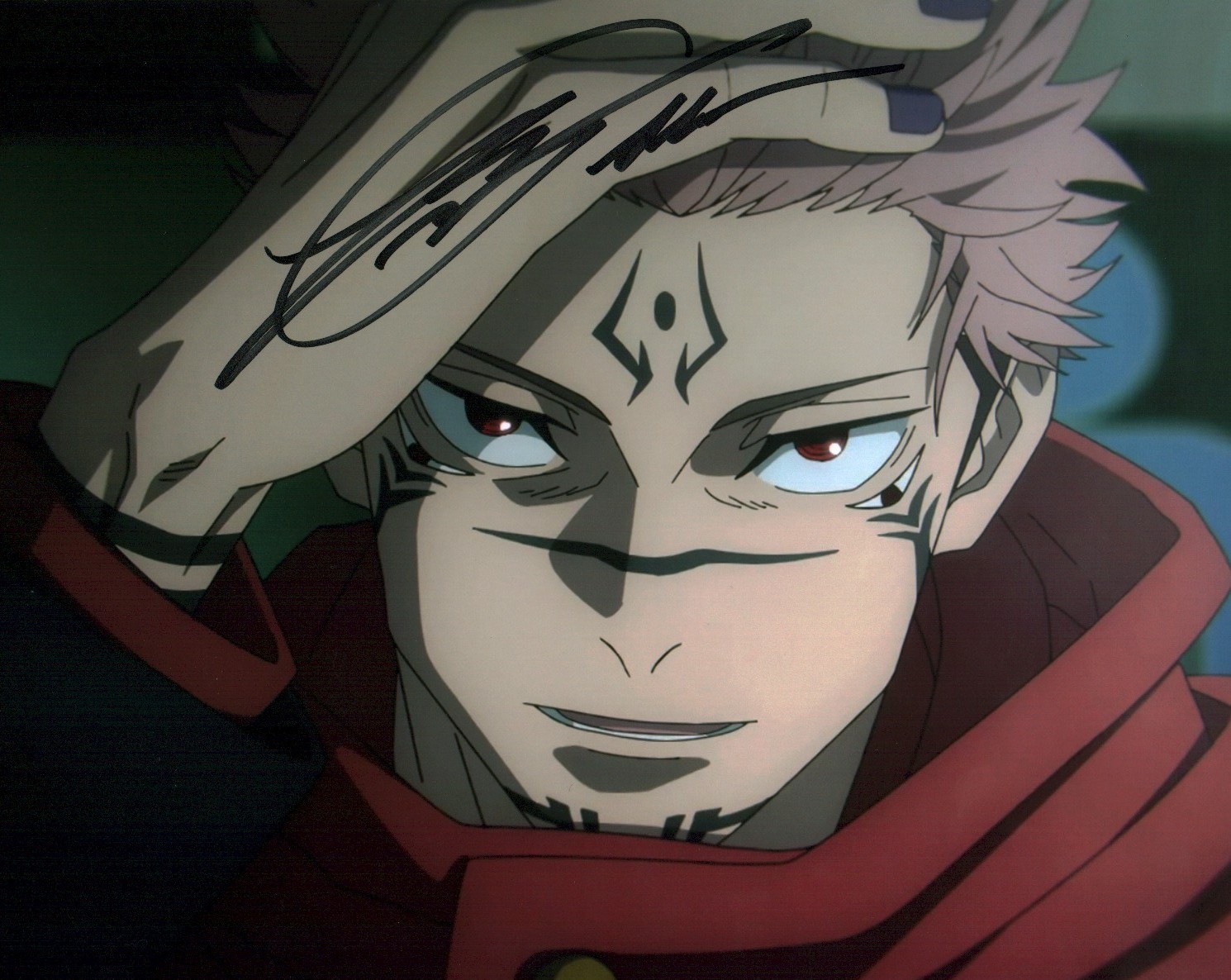 Ray Chase Jujutsu Kaisen 8x10 Signed Photo JSA Certified Autograph