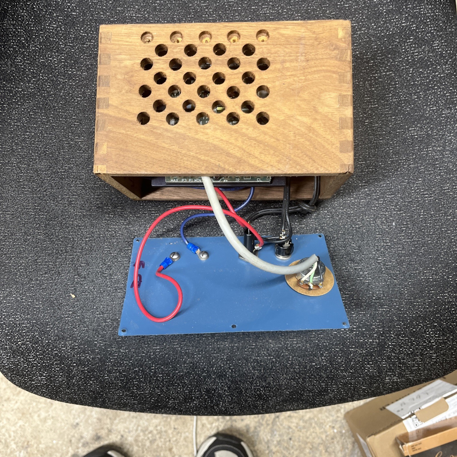 Vintage KB Electronics KBIC-120 Drive SS DC Motor Control in Handmade Walnut Box Vintage KB Electronics KBIC-120 Drive SS DC Motor Control in Handmade Walnut Box
