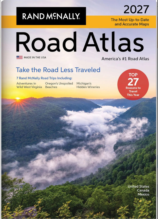 Rand McNally 2027 Road Atlas by Rand McNally (English) Paperback Book