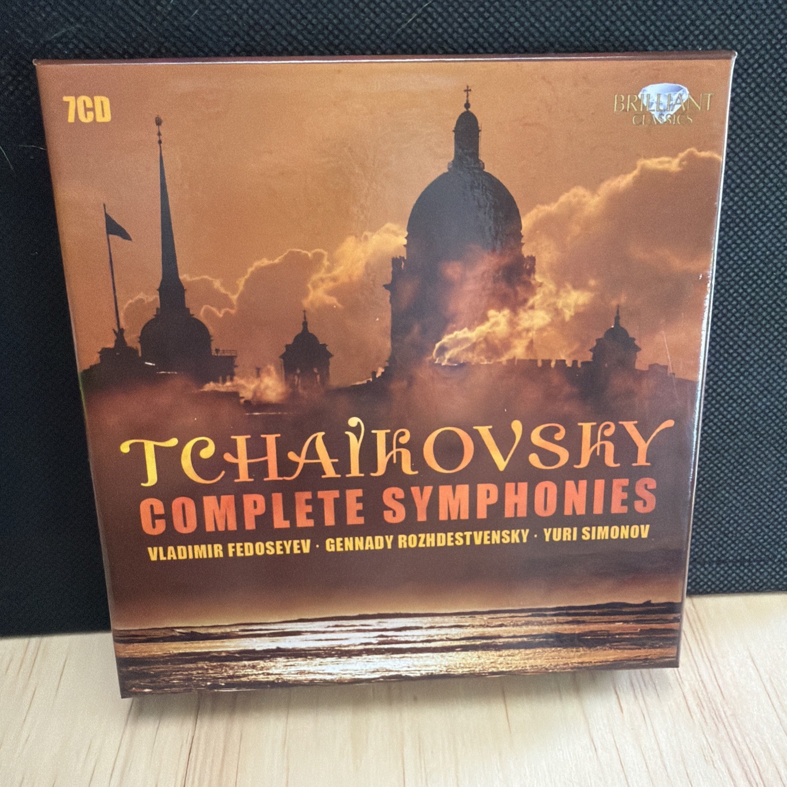Tchaikovsky Complete Symphonies Cd. 7 Disc Box Set. Brilliant Classics Tchaikovsky Complete Symphonies Cd. 7 Disc Box Set. Brilliant Classics