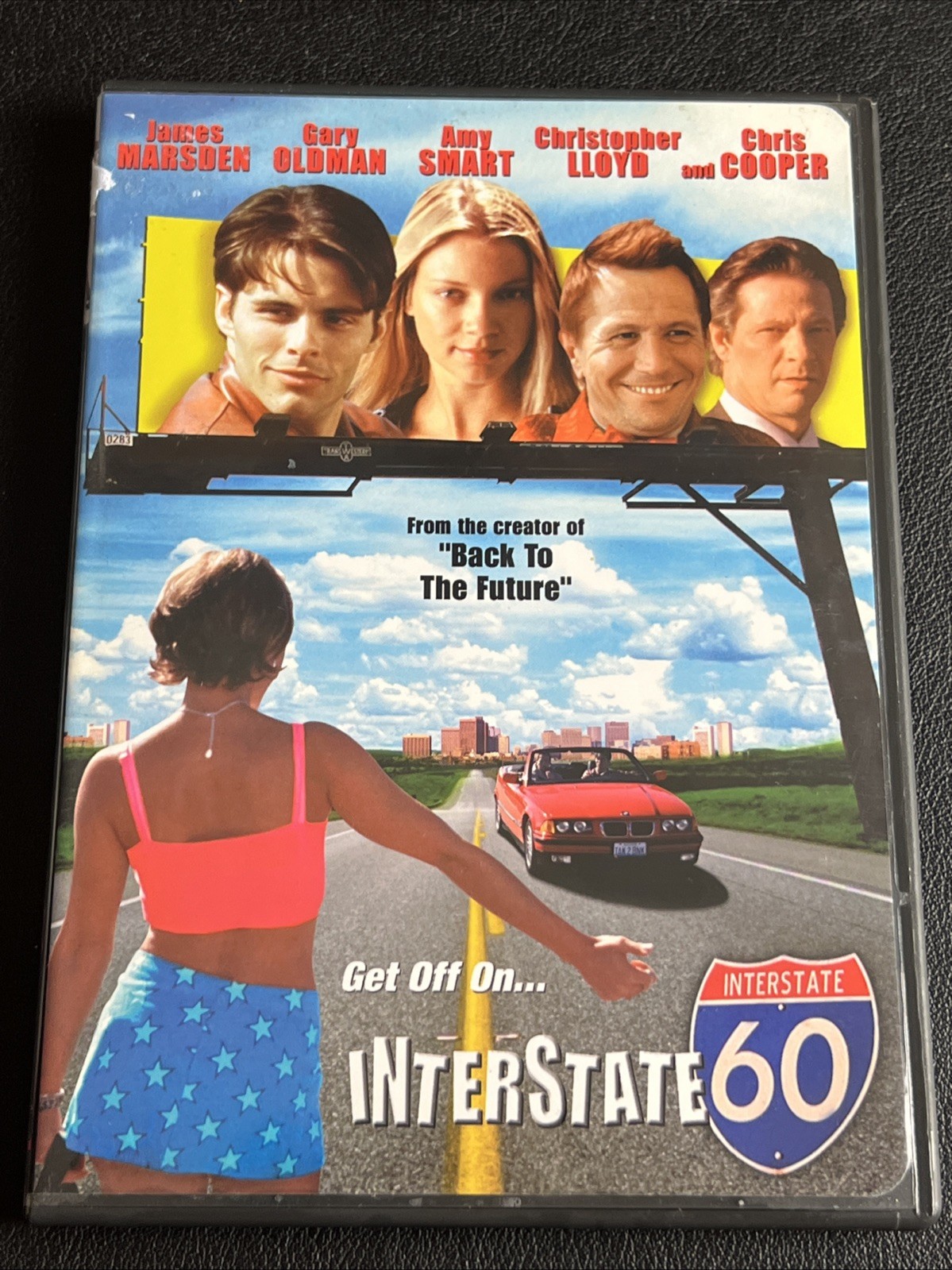 Interstate 60 (DVD, 2003) James Marsden Gary Oldman Amy Smart RARE OOP Interstate 60 (DVD, 2003) James Marsden Gary Oldman Amy Smart RARE OOP